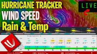 How to use windy weather app | Hurricane tracker |