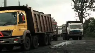 Geo-fence of mine boundary and transit routes(Coal India ltd.)