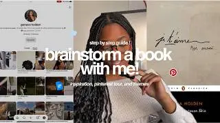 You’re going to write a BOOK & here’s *exactly* how to start | BRAINSTORM TO BOOK SERIES, ep. 01