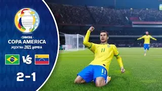 BRAZIL VS VENEZUELA COPA AMERICA 2021