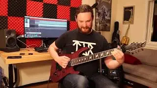 Tornado of Souls guitar solo Megadeth cover