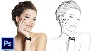 Adobe Photoshop : Pencil Sketch Effect [Photoshop Tutorial]