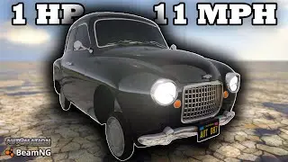 I Built The Worst & Slowest Car Ever Made! | Automation The Car Company Tycoon Game & BeamNG.drive