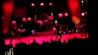 AFI - The Prayer Position - LIVE at Red's in Edmonton, Canada on 3/9/01