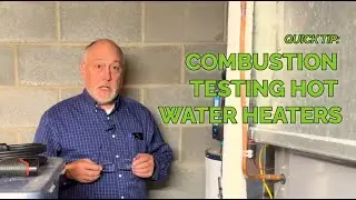 Using A Flexible Probe When Combustion Testing Hot Water Heaters