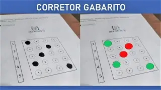 Answer Key Correction System with Computer Vision | Artificial Intelligence | OpenCV Python