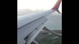 [HD] Southwest Airlines Landing at Honolulu, Hawaii