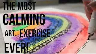 The biggest  watercolor doodle ever!