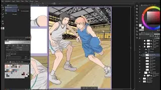 [Webtoon] Adding backgrounds faster to web comics
