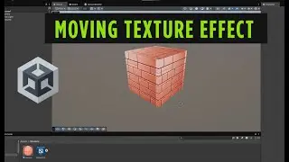 How to Create a Moving Texture Effect in Unity Shader Graph