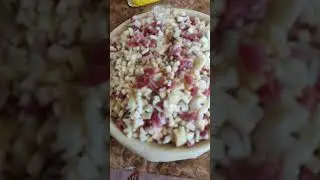 Готовлю белиш с картофелем и говядиной. #готовимдома #белиш
