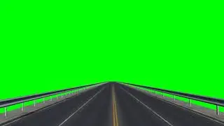 Free green screen (Road)