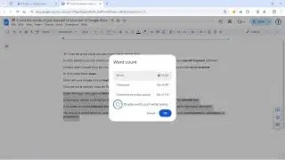 ✂️ Count the words of just one part of your text in Google Docs