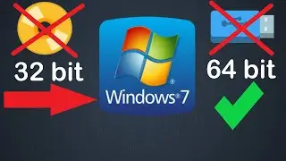 Как перейти с 32 bit на 64 bit Windows 7 без флешки или диска и без потери данных