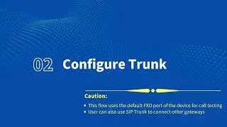 How to Set Phone System Basic Call Flow on Dinstar IP PBX