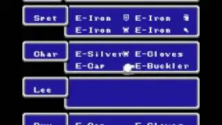 Let's Play Final Fantasy 1 NES Part 7 - Open Sea