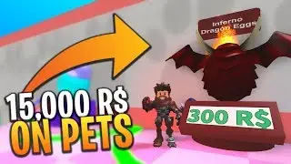 *NEW UPDATE* BUYING EVERY PET FOR 15,000 ROBUX in SPACE BLOB SIMULATOR (Roblox)