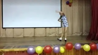 Рита Тюкинеева - 12 лет. Танец "Хорошее настроение".