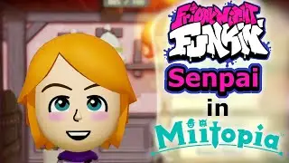 Miitopia Switch Mii Maker - Friday Night Funkin' Senpai in Miitopia