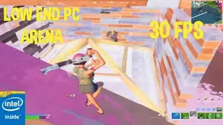 Playing Fornite Arena On A Microwave! (Fortnite LowEndPC)