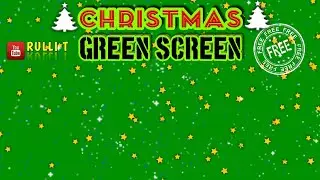 Green Screen HD - FALLING STAR SKY YELLOW BLINK RAIN FOOTAGE BANNER animation 🔊 sound