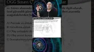 Özel Güvenlik Sınav Soruları | Özel Güvenlik Merkezi