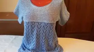 Вяжем футболку 