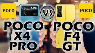 Poco X4 Pro Vs Poco F4 GT