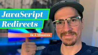 How to set up a redirect with JS in 5 mins #5minutefridays learn to code javascript for beginners