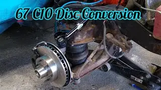 cpp disc brake and drop spindle conversion 67 C10