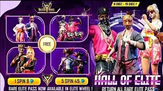 ALL OLD ELITE PASS RETURN CONFIRM DATE 🥳| SAKURA - HIP HOP BUNDLE RETURN | TROPICAL M1887 RETURN