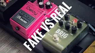 Strymon Brig VS Boss DM-2w Waza Craft: Bucket Brigade Analog Delay