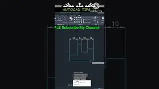 #AutoCAD, quick dimensions in AutoCAD, dimensions in AutoCAD