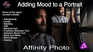 Portrait Retouching - Adding Mood  Affinity Photo