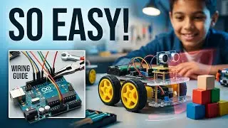 How To Make A Obstacle Avoiding Car At Home | viral video | science project | for kids | Arduino DIY