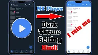 Mx Player Dark theme | mx player dark mode | mx player dark mode setting | mx player dark setting