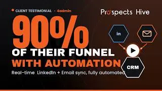 How We Automated 90% of 4admin’s Sales Funnel with LinkedIn-to-CRM Sync | Prospects Hive