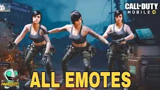 CALL OF DUTY MOBILE EMOTES 2020