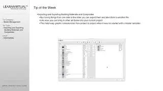 Importing and Exporting Building Materials and Composites in Archicad