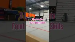 3 Intermediate Front Tumbling Skills 