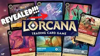 FIRST LOOK at the Disney TCG!!! WOW.