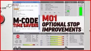 M Code Time Savers - M01 Optional Stop Improvements - Haas Automation