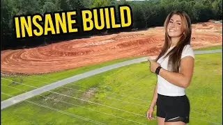 Building A Track In The Front Yard!