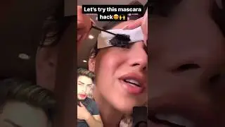 MASCARA HACK😳💥must try✅ #hack #shorts #ashortaday #mascara #beautyhacks #hacks