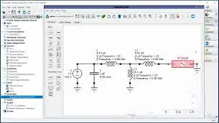 Simple Matching Network Tutorial Using XFdtd's Schematic Editor