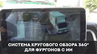 Система кругового обзора 360° для фургонов с искусственным интеллектом