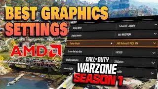 Best AMD Radeon Graphics Settings For Warzone Season 1: Black Ops 7 (Max FPS & Visibility)
