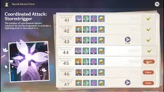 Maxing Out Sacred Sakaura's Favor and unlocking Souvenir Shop of Inazuma
