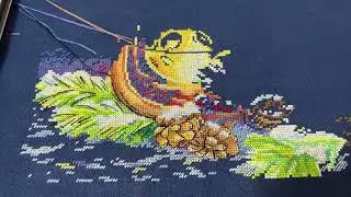 Вышивка «Новогодняя лампа»