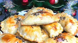 This is the MOST DELICIOUS thing I have ever eaten! No yeast! Yummy . ASMR. Samsa recipes.